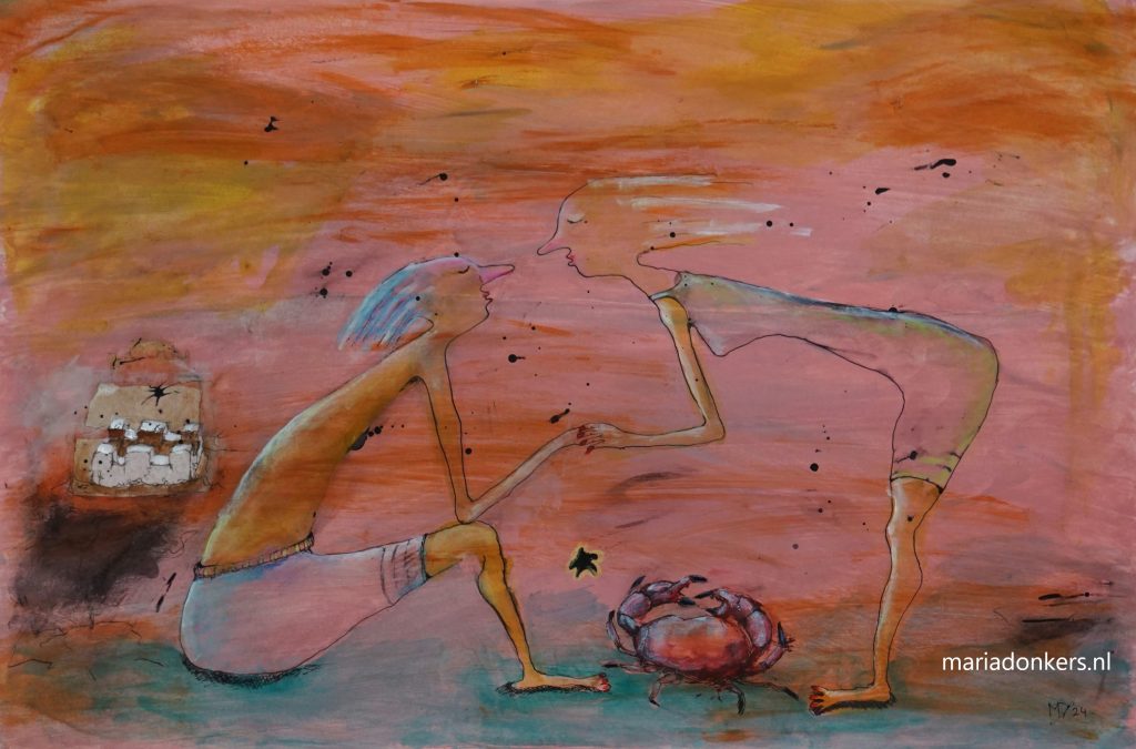 "Brandend Zand" - mariadonkers.nl