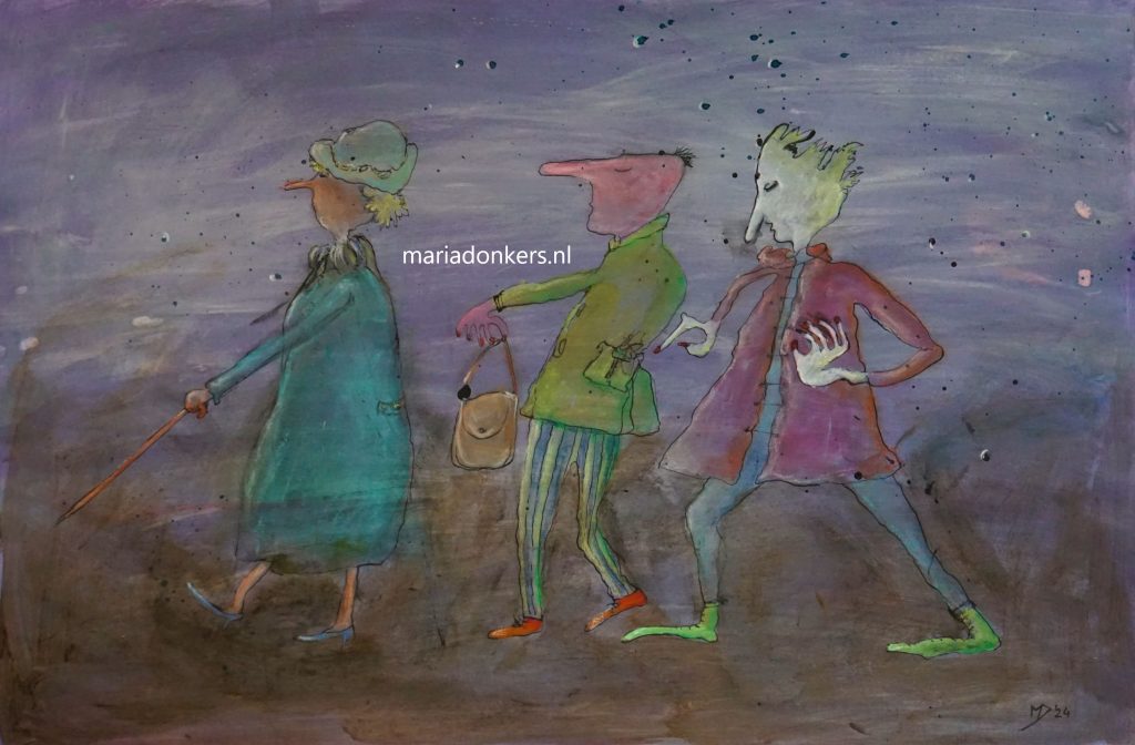 "Hoogmoed met hoed" - mariadonkers.nl